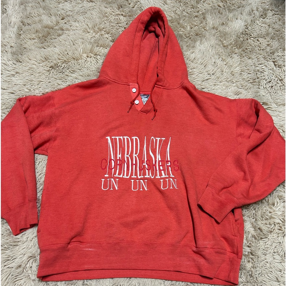 Vintage Red UNL Huskers Sweatshirt